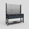 M2 Modular Work Bench - H2100mm x W1920mm | Laminate WBT | Dark Grey