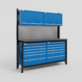 M2 Modular Work Bench - H2100mm x W1920mm | Laminate WBT | Blue
