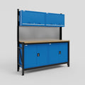 M2 Modular Work Bench - H2100mm x W1920mm | MDF WBT | Blue