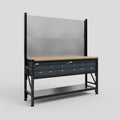 M2 Modular Work Bench - H2100mm x W1920mm | MDF WBT | Dark Grey