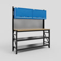 M2 Modular Work Bench - H2100mm x W1920mm | MDF WBT | Blue