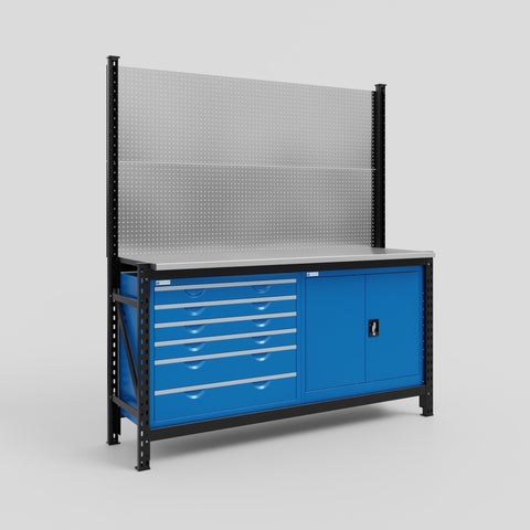 M2-2 Modular Work Bench - H2100mm x W1920mm