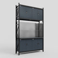 M2 Modular Work Bench - H3100mm x W1920mm | Laminate WBT | Dark Grey
