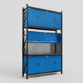 M2 Modular Work Bench - H3100mm x W1920mm | Laminate WBT | Blue