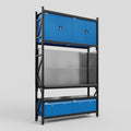 M2 Modular Work Bench - H3100mm x W1920mm | Laminate WBT | Blue
