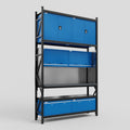 M2 Modular Work Bench - H3100mm x W1920mm | Laminate WBT | Blue