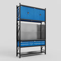 M2 Modular Work Bench - H3100mm x W1920mm | Laminate WBT | Blue