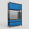 M2 Modular Work Bench - H3100mm x W1920mm | MDF WBT | Blue