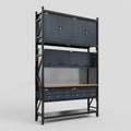 M2 Modular Work Bench - H3100mm x W1920mm | MDF WBT | Dark Grey