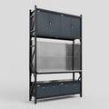 M2 Modular Work Bench - H3100mm x W1920mm | Stainless WBT | Dark Grey