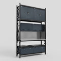 M2 Modular Work Bench - H3100mm x W1920mm | Stainless WBT | Dark Grey