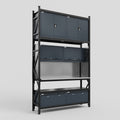 M2 Modular Work Bench - H3100mm x W1920mm | Stainless WBT | Dark Grey