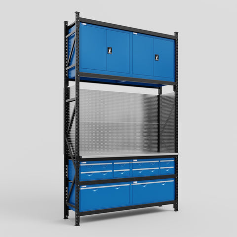 M2 Modular Work Bench - H3100mm x W1920mm