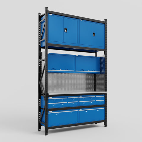 M2 Modular Work Bench - H3100mm x W1920mm
