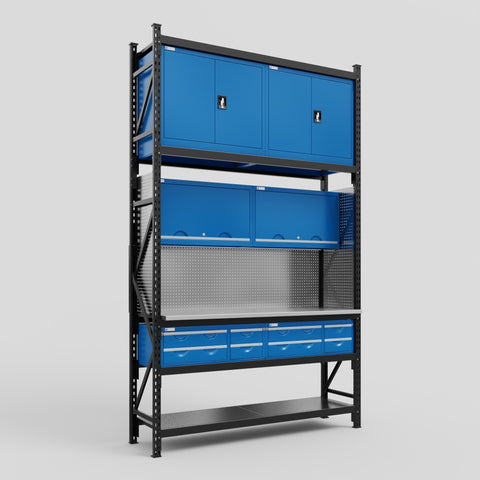 M2 Modular Work Bench - H3100mm x W1920mm