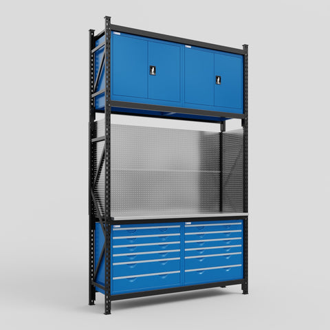 M2 Modular Work Bench - H3100mm x W1920mm