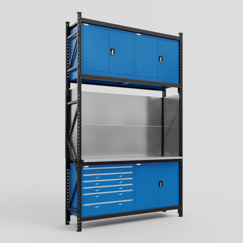 M2-3C Modular Work Bench - H3100mm x W1920mm