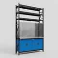 M2 Modular Work Bench with Shelves - H3100mm x W1920mm