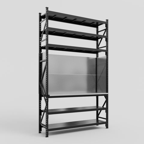 M2 Modular Work Bench with Shelves - H3100mm x W1920mm