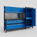 M21 Modular Work Bench - H2100mm x W2880mm | Laminate WBT | Blue