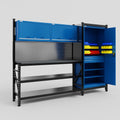 M21 Modular Work Bench - H2100mm x W2880mm | Laminate WBT | Blue
