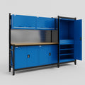 M21 Modular Work Bench - H2100mm x W2880mm | MDF WBT | Blue