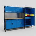 M21 Modular Work Bench - H2100mm x W2880mm | MDF WBT | Blue