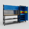 M21 Modular Work Bench - H2100mm x W2880mm | MDF WBT | Blue