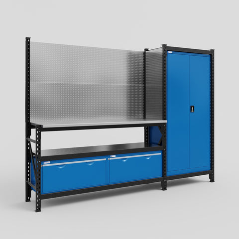 M21 Modular Work Bench - H2100mm x W2880mm