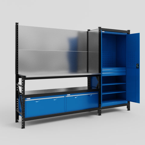 M21 Modular Work Bench - H2100mm x W2880mm