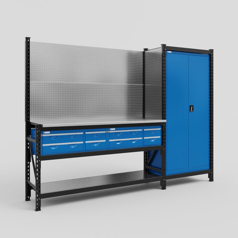 M21 Modular Work Bench - H2100mm x W2880mm