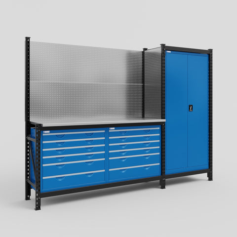 M21 Modular Work Bench - H2100mm x W2880mm
