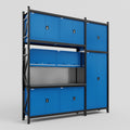 M21 Modular Work Bench - H3100mm x W2880mm | Laminate WBT | Blue