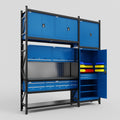 M21 Modular Work Bench - H3100mm x W2880mm | Laminate WBT | Blue