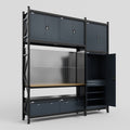 M21 Modular Work Bench - H3100mm x W2880mm | MDF WBT | Dark Grey