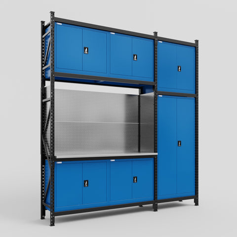M21 Modular Work Bench - H3100mm x W2880mm