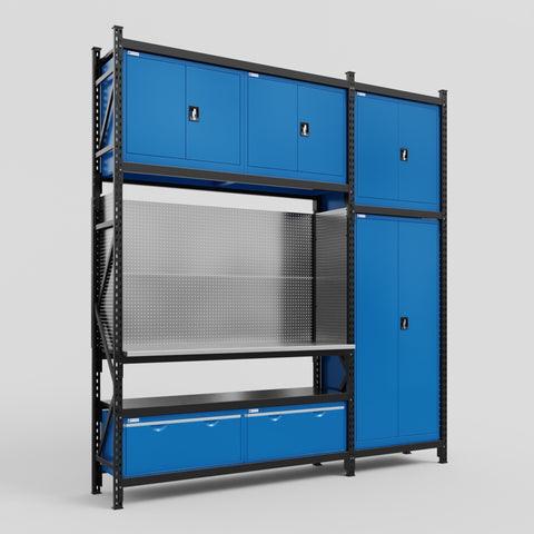 M21 Modular Work Bench - H3100mm x W2880mm