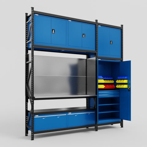 M21 Modular Work Bench - H3100mm x W2880mm