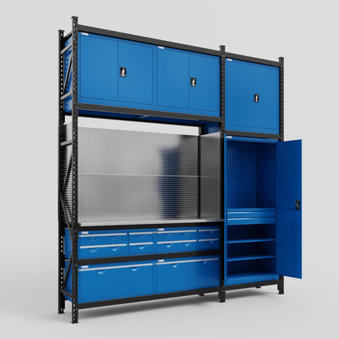 M21 Modular Work Bench - H3100mm x W2880mm