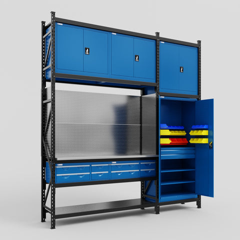 M21 Modular Work Bench - H3100mm x W2880mm