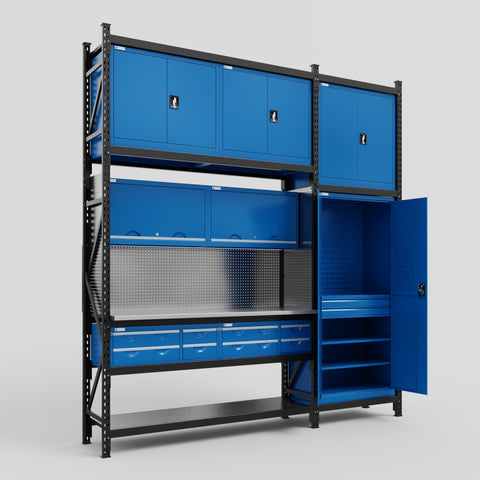 M21 Modular Work Bench - H3100mm x W2880mm