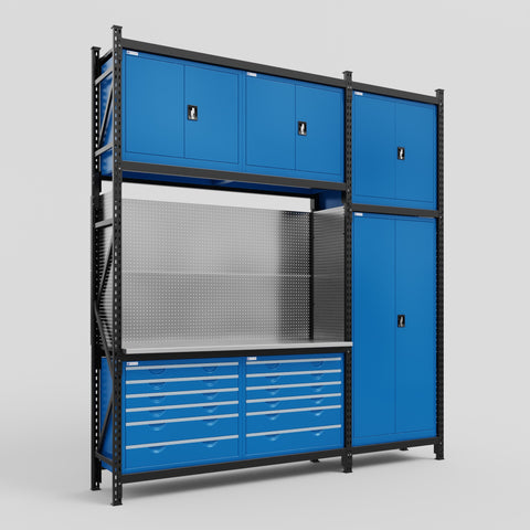 M21 Modular Work Bench - H3100mm x W2880mm