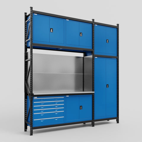 M21-3C Modular Work Bench - H3100mm x W2880mm