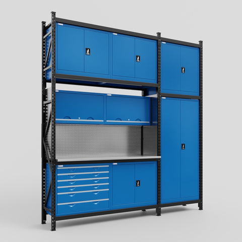 M21-3C Modular Work Bench - H3100mm x W2880mm