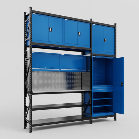 M21 Modular Work Bench - H3100mm x W2880mm