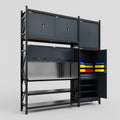 M21 Modular Work Bench - H3100mm x W2880mm | Stainless WBT | Dark Grey