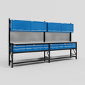M22 Modular Work Bench - H2100mm x W3780mm