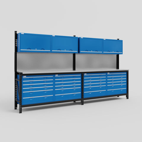 M22 Modular Work Bench - H2100mm x W3780mm