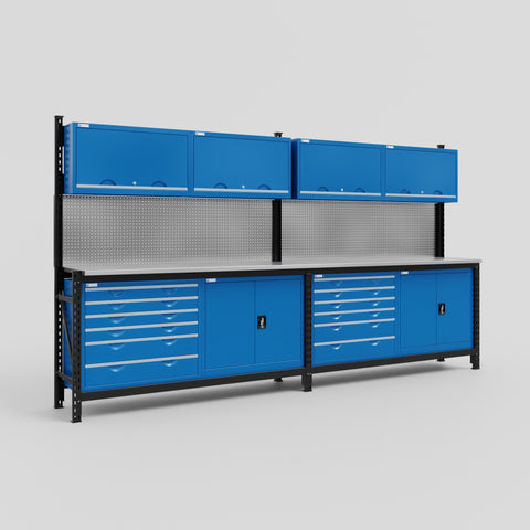 M22-2 Modular Work Bench - H2100mm x W3780mm