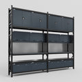 M22 Modular Work Bench - H3100mm x W3780mm | Laminate WBT | Dark Grey